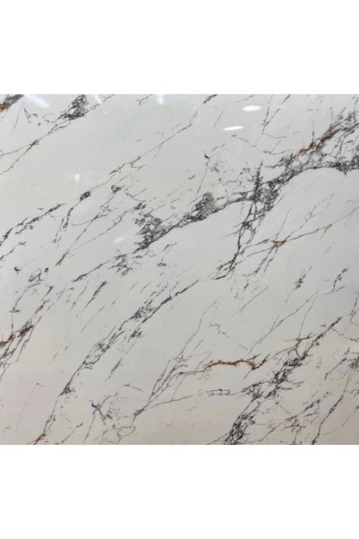 Generic Brand White Marble Pattern Adhesive Foil Overlay Paper