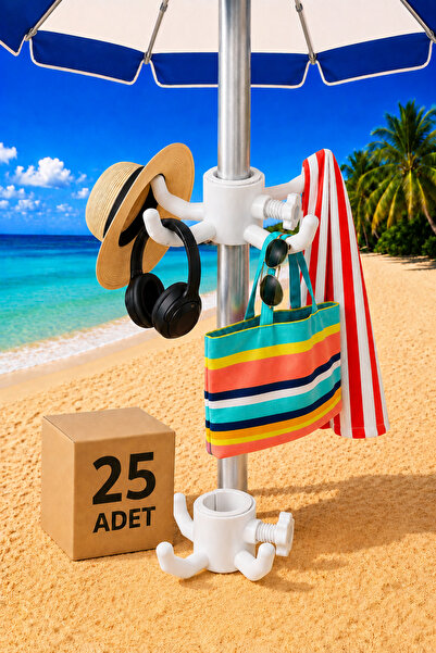 Boldy 25-Piece Umbrella Accessory Hanger - Sun Umbrella Hanger - Umbrella Pol...