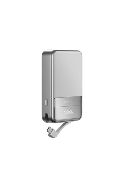 EcoFlow RAPID 10000mAh Qi2 MagSafe Power Bank, Γκρι