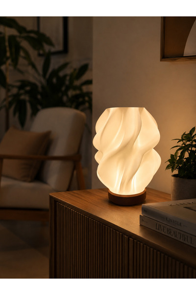 DNS 3D Modern 3D Tasarım LED Masa Lambası - Aura