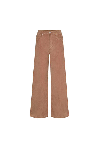 Roxy Pantaloni de damă Surf On Cloud Cord - Pantaloni largi din catifea reiat...
