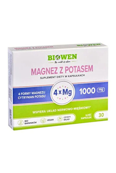 Biowen Magnez Z Potasem Blistry 30 Capsule