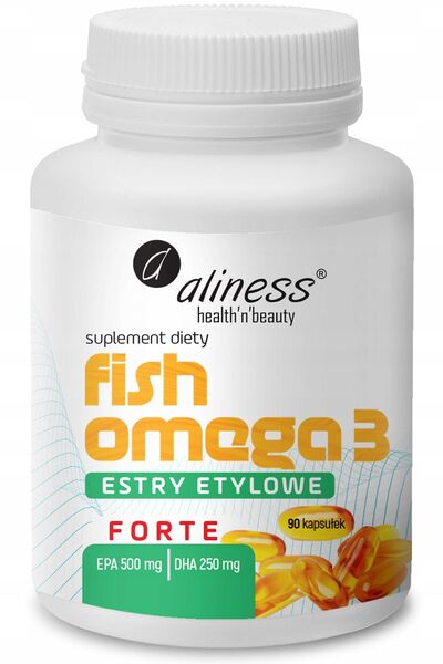 Aliness Pește Omega 3 Forte Estry 500/250mg X 90 Capsule