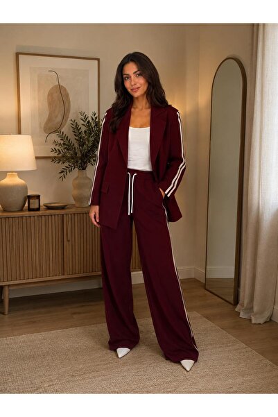 ADROM Compleu casual bordo