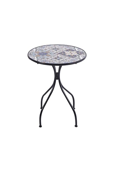 OEM Masă bistro Re-Bloom Civita, fier/ceramică, 60x60x75 cm, pentru 2 persoan...