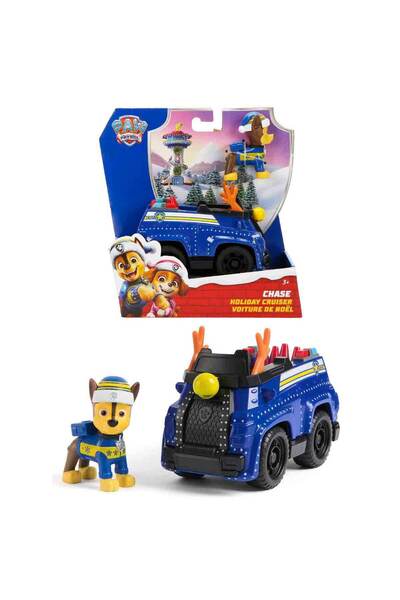PAW PATROL Holiday Cruiser Figür ve Kurtarma Aracı - Chase