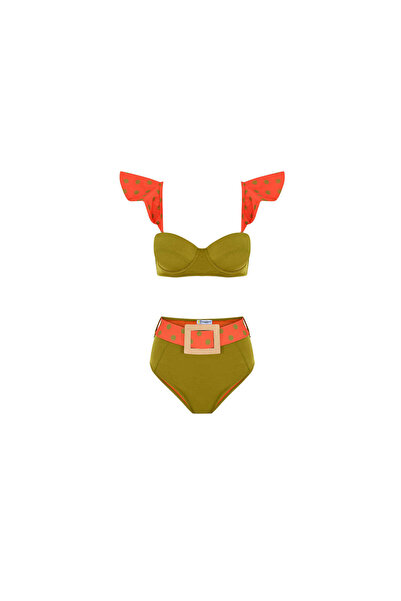 gimme Audrey Bikini Zeytin Yeşili 3 in 1