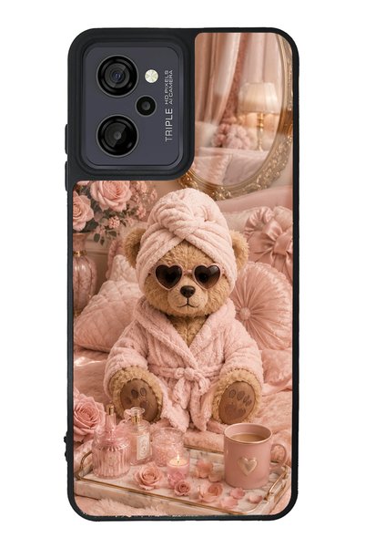 Spoyi Casper M40 Pink Teddy Spa Design Glossy Phone Case