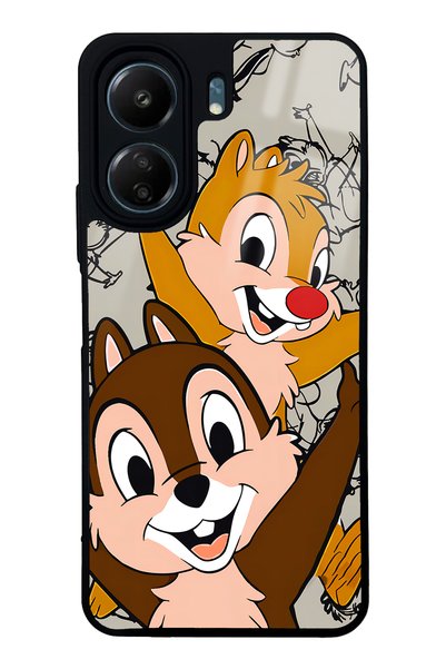 Spoyi Xiaomi Redmi 13 C Sincaplar Design Glossy Phone Case
