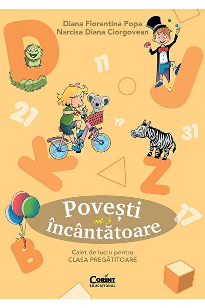 Editura Corint Charming Stories. Workbook for Preparatory Class. Vol.3, Narci...
