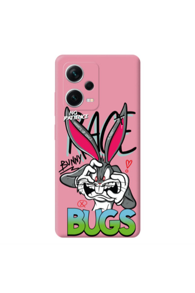 Other Xiaomi Poco X5 No Patience Pink Colored Silicone TPU Θήκη