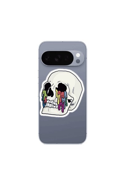 Other Google Pixel 10 Pro Skull Transparent Silicone TPU Θήκη