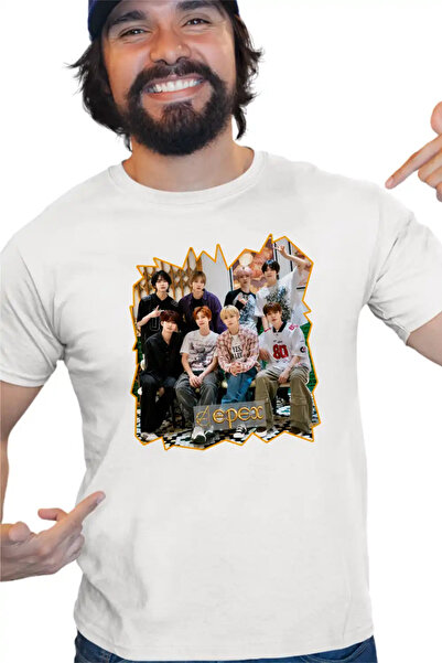 OEM Epex K-pop Εμπορεύματα Πάρτι Ανδρικό Μπλουζάκι