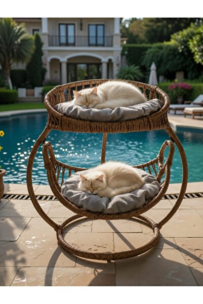 lüxperilay Salıncaklı Kedi Ranzası