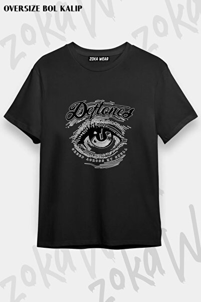 ZOKAWEAR Μπλουζάκι Unisex Loose Fit Deftones v13 με στάμπα