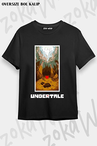 ZOKAWEAR Μπλουζάκι Unisex Loose Fit Undertale Sans v31 με στάμπα