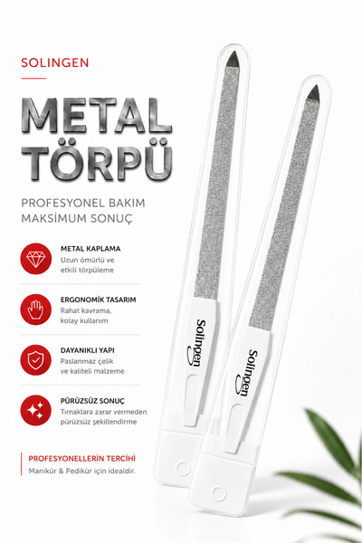 Solingen Metal Törpü Uzun Ömür (beyaz)