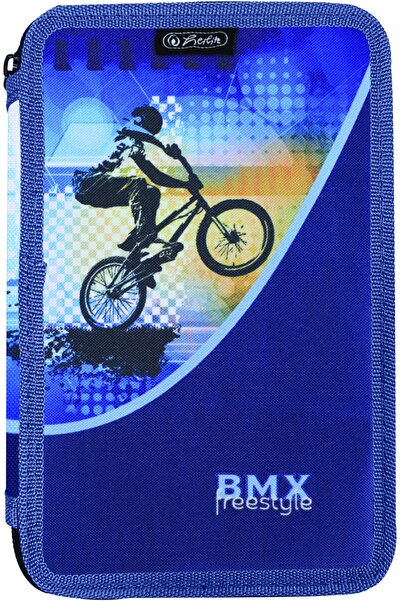 Herlitz Penar neechipat, 2 fermoare, BMX,