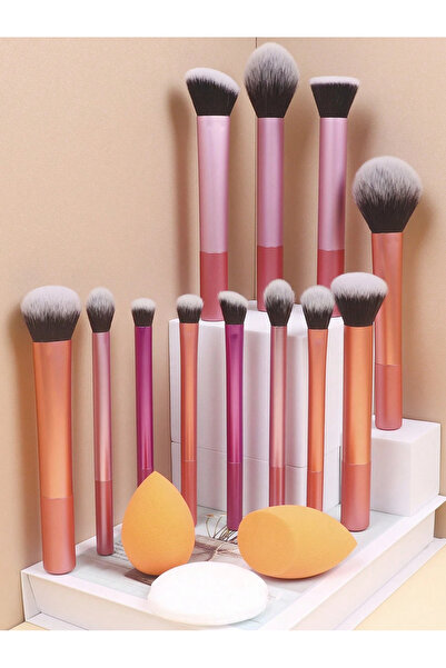 ORVILLA 12Pcs Multi-Functional Makeup Brush Set Including Powder Brush, Blush...