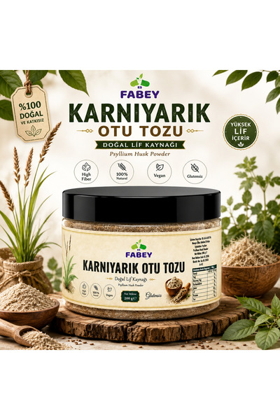 esfabey Karnıyarık Otu Tozu (Psyllium) 200g