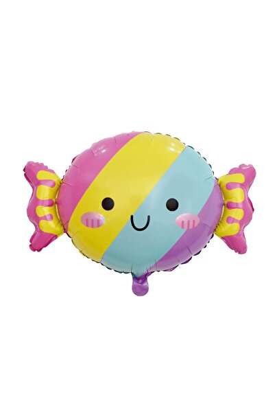 MP Mirific Party Balon din folie metalizată, bomboană, 63x45 cm