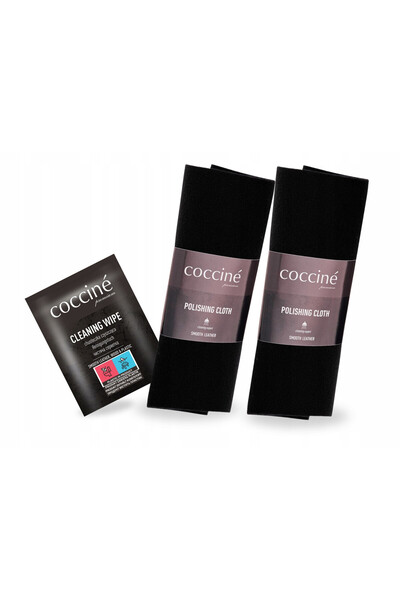 Coccine Set de ingrijire a incaltamintei, Coccine, laveta pentru lustruit inc...
