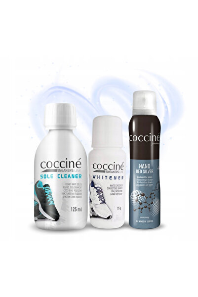 Coccine Kit de curatare a incaltamintei, Coccine, Solutie de curatare a talpi...