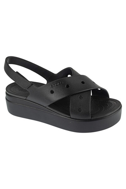 Crocs Brooklyn 4U Sandale cu barete încrucișate pentru femei, Sandale de exte...