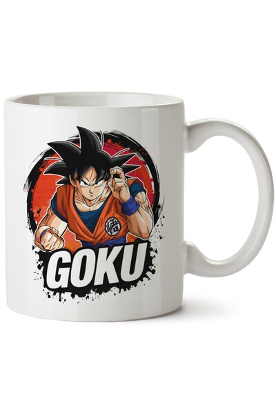 ET ERTAPASSAGE original creative designs Goku Printed Porcelain Mug Machine W...