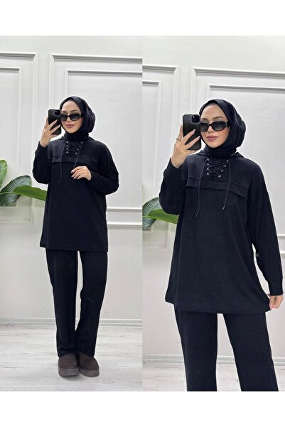 moda acar Zigzag Pants Suit