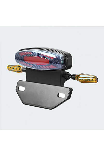 ATA EPARTS Bisiklet Scooter ARKA Lamba E-Bike Aydınlatma Stop KAYAR Sinyal Fr...