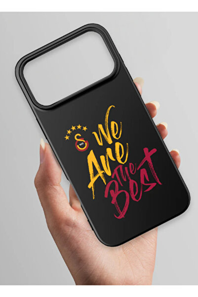 Galatasaray iPhone 17 Pro Uyumlu We Are The Best Siyah Silikon Lisanslı Telef...