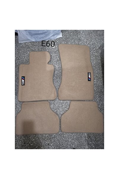 Universal Bmw E60 Bej Halı Paspas