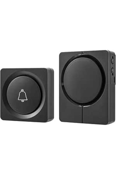 Lawazim Wireless doorbell with a modern elegant design, easy to install with ...