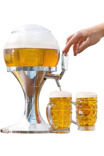 Ayawaska Dozator de Bere cu Functie de Racire 3.5L, Dispenser de Bauturi Eleg...