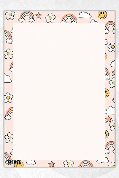 Ficksy A4 Notepad Unlined Notebook - 50 Sheets - Memopad - Notepad - Notepad ...