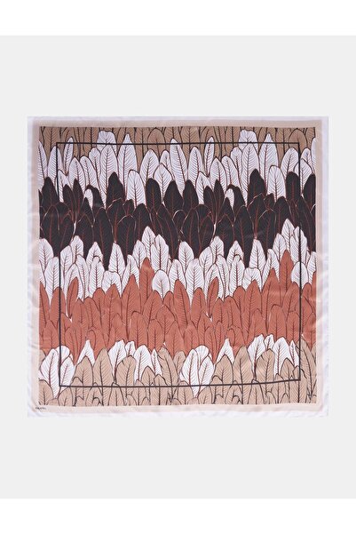 Kayra Leaf Pattern Scarf Tile