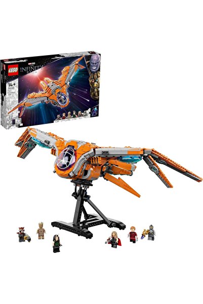 LEGO 76193 مجموعة بناء كبيرة لسفينة حراس المارفل، نموذج سفينة فضائية من أفنجر...