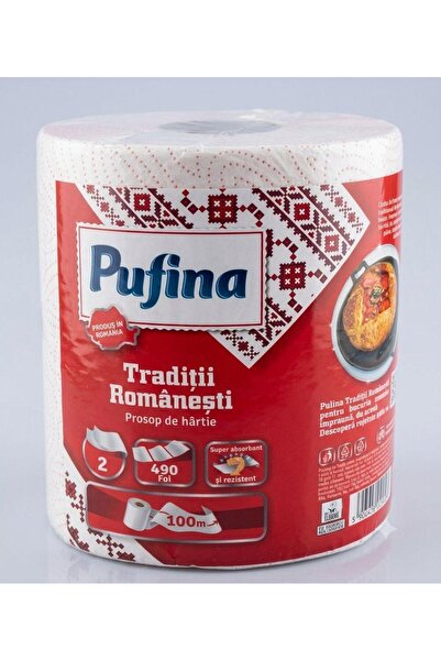 PUFINA Monorola prosop de hartie Traditii Romanest