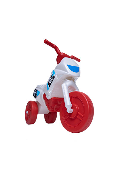 Enduro Bicicletă fără pedale, Mini alb/roșu, 1-3 ani