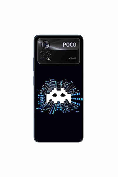 OEM Husa compatibila cu Xiaomi Poco X4 Pro Silicon Gel Tpu Model Sky Invaders