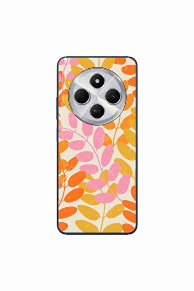 OEM Husa compatibila cu Xiaomi Redmi 14C Silicon Gel Tpu Model Summer Leaves
