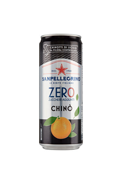 İtalian Sanpellegrino Chinotto doza 330ml fără zahăr x24 bucăți