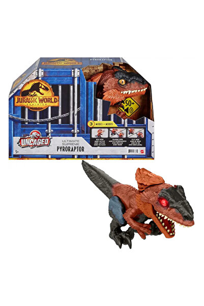 JURASSIC WORLD Διαδραστικός Πυροδεινός - 3.