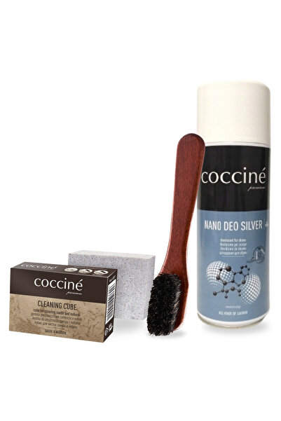 Coccine Set de ingrijire a incaltamintei, Coccine, Nano Deo Silver, 400 ml, d...