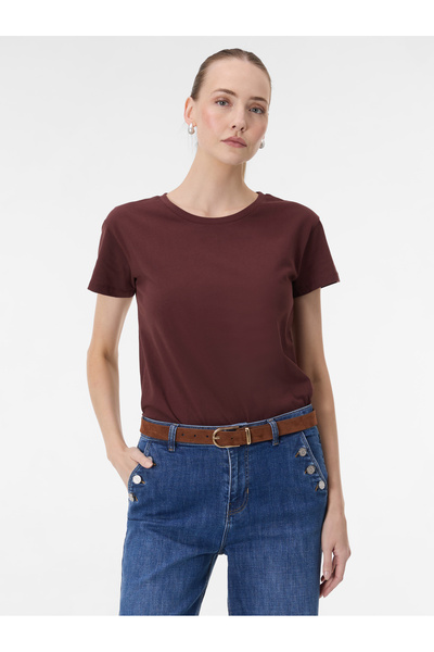 ORSAY Tricou de damă gri închis cu mânecă scurtă