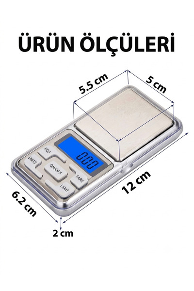 Classen Smart 500gr 0.01 Tam Hassas Terazi Eczane Kuyumcu Modeli