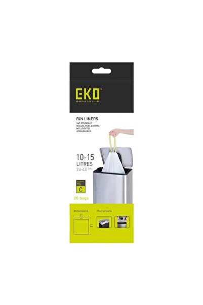EKO Set de saci universali de uz casnic, 20 bucăți, 10-15 litri, - Tip C, 337030