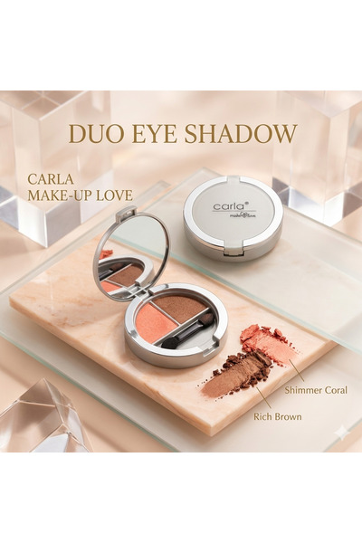 CARLA Duo Eye Shadow - Double Eyeshadow Palette No: 312