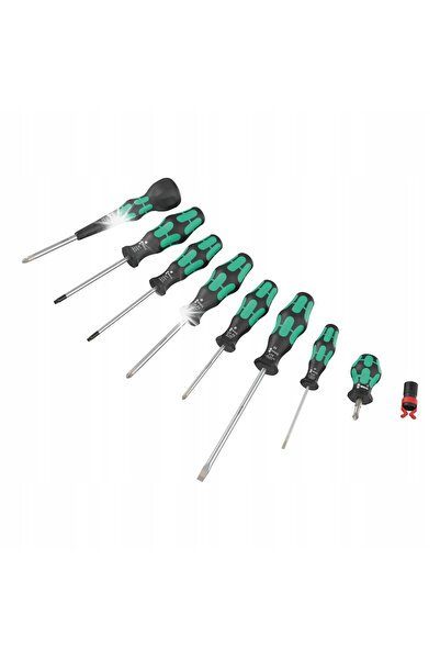 Wera Werk SET DE ȘURUBELNIȚE CU MÂNER SFERIC BALL-GRIP 2 9CZ 05134029001 WERA